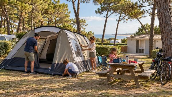 Découvrez les meilleures installations de camping en Charente-Maritime