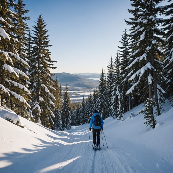 Quels sont les meilleurs spots pour faire de la randonnée en raquettes au Québec, Canada?