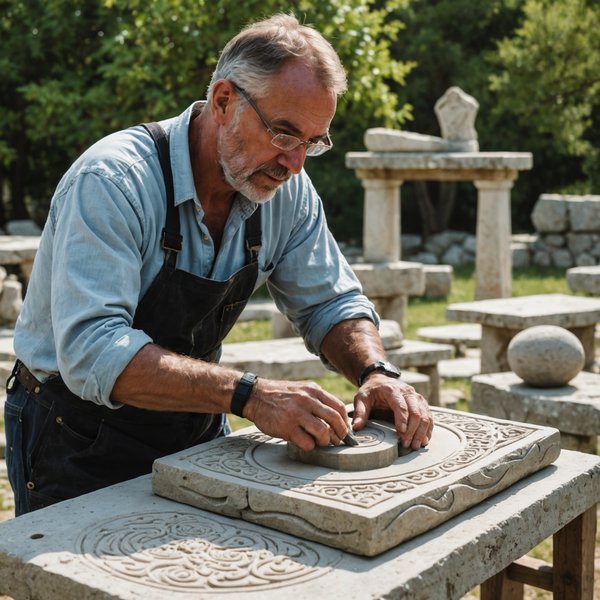 Où apprendre les techniques de sculpture sur pierre en Grèce?