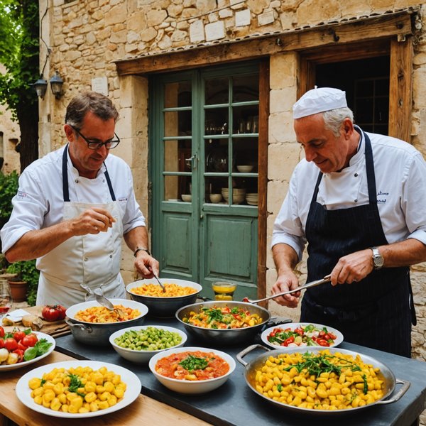 Où participer à des ateliers de cuisine provençale en France : chefs et techniques recommandés ?